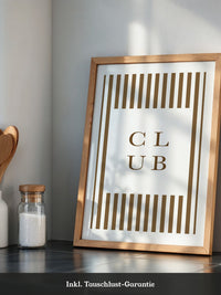 Club Streifen Minimalistisch