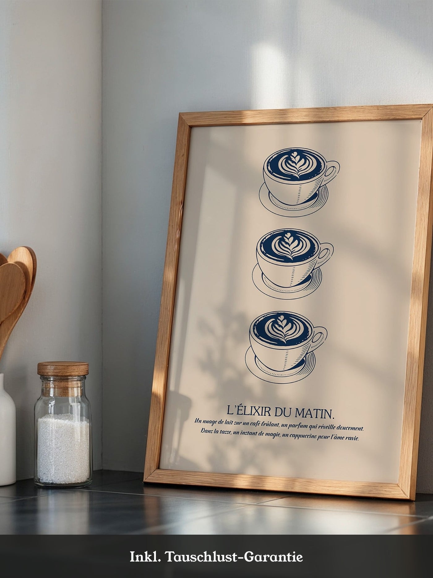 Drei Cappuccinos Vintage