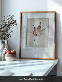 Ahornblatt Vintage Natur