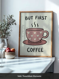 Kaffeetasse Herzen Spruch