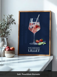 Wildbeeren Drink Pastelloptik