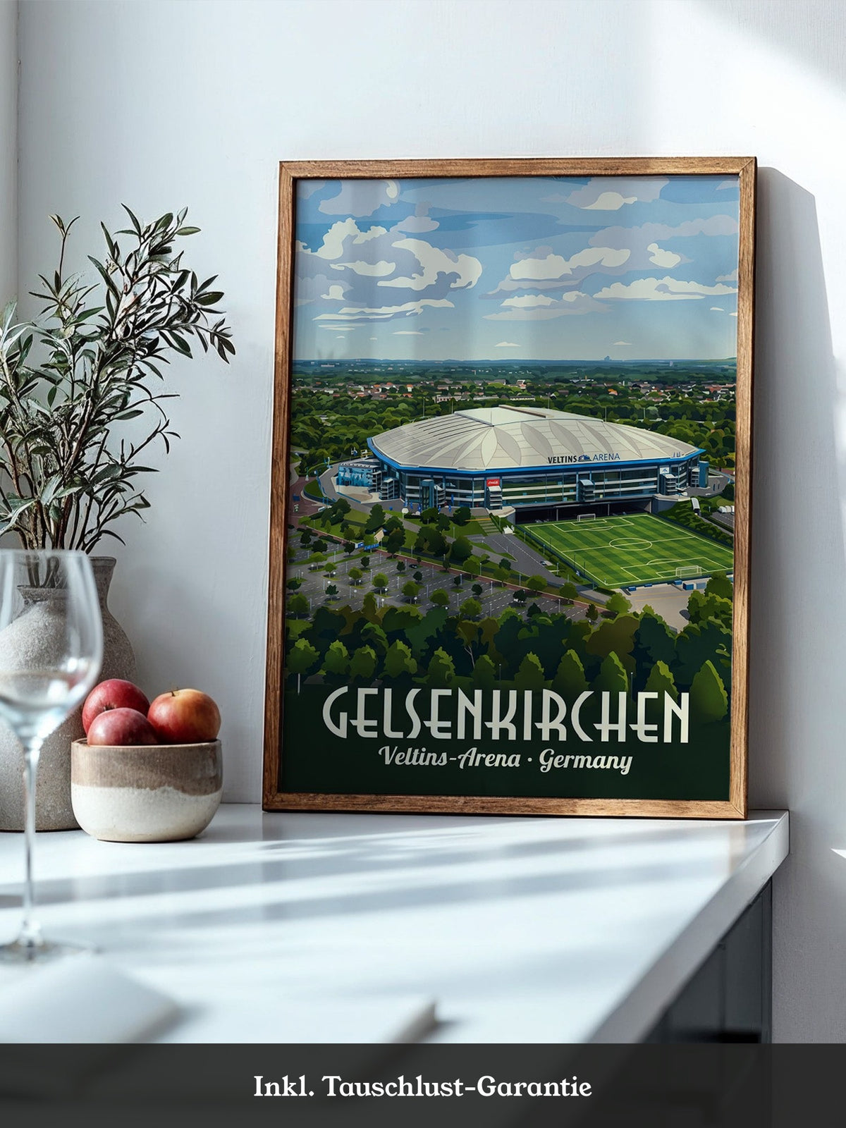 Gelsenkirchen Stadion Retro