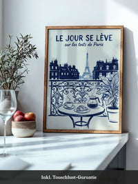 Paris Café Illustration