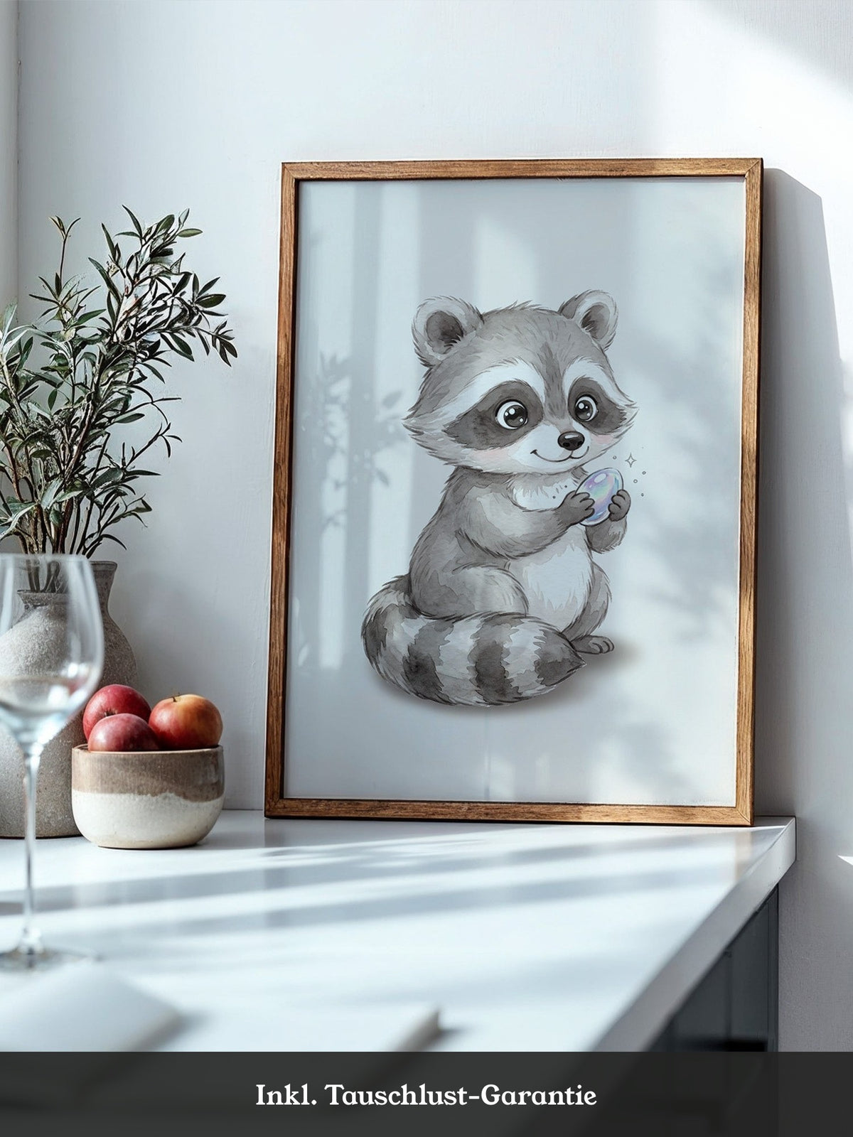 Waschbär Zauberstein Magisch