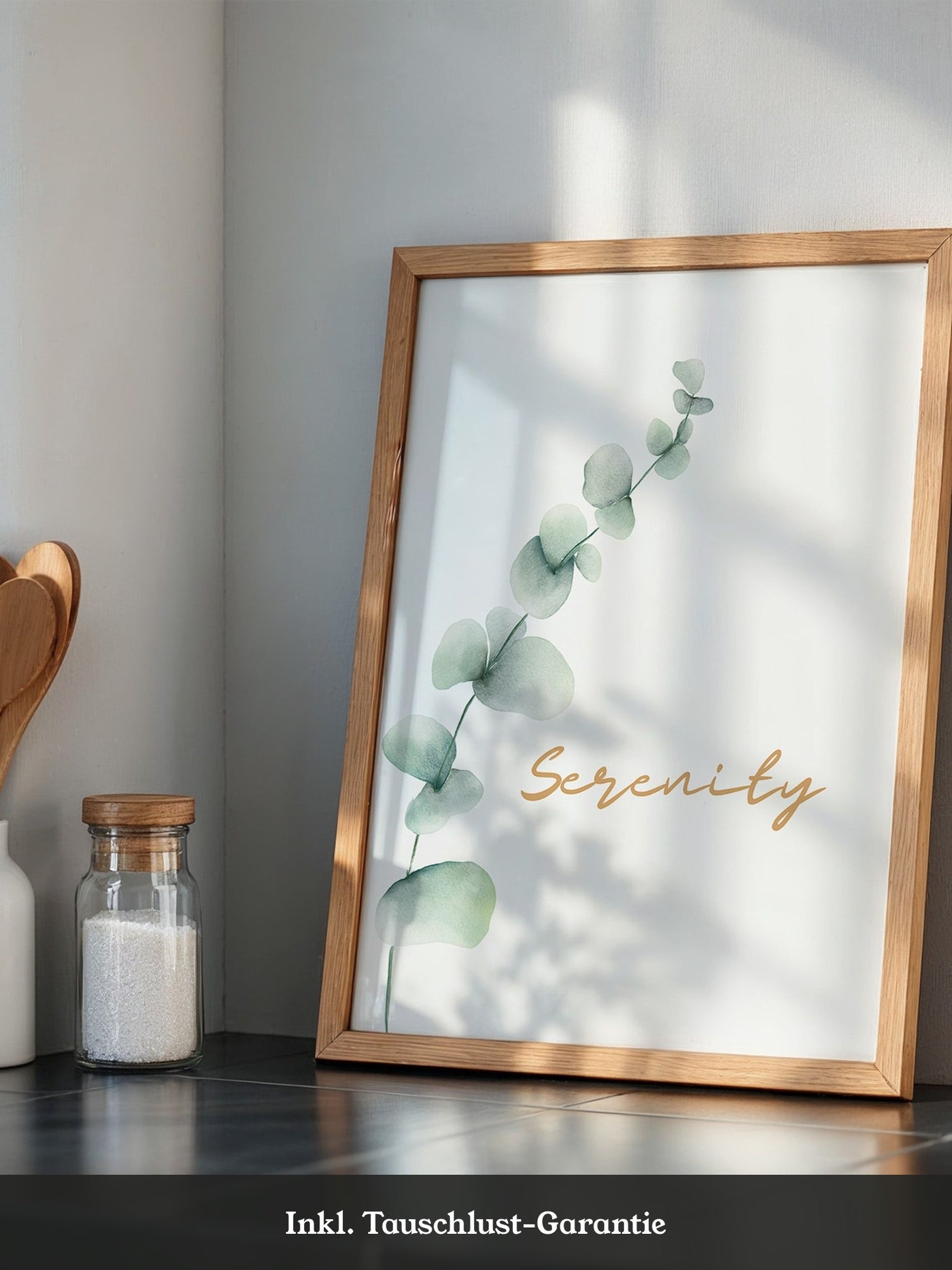 Eukalyptus Aquarell schlicht