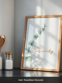 Eukalyptus Aquarell schlicht