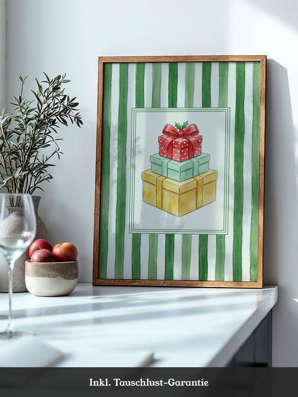 Geschenkstapel Weihnachten