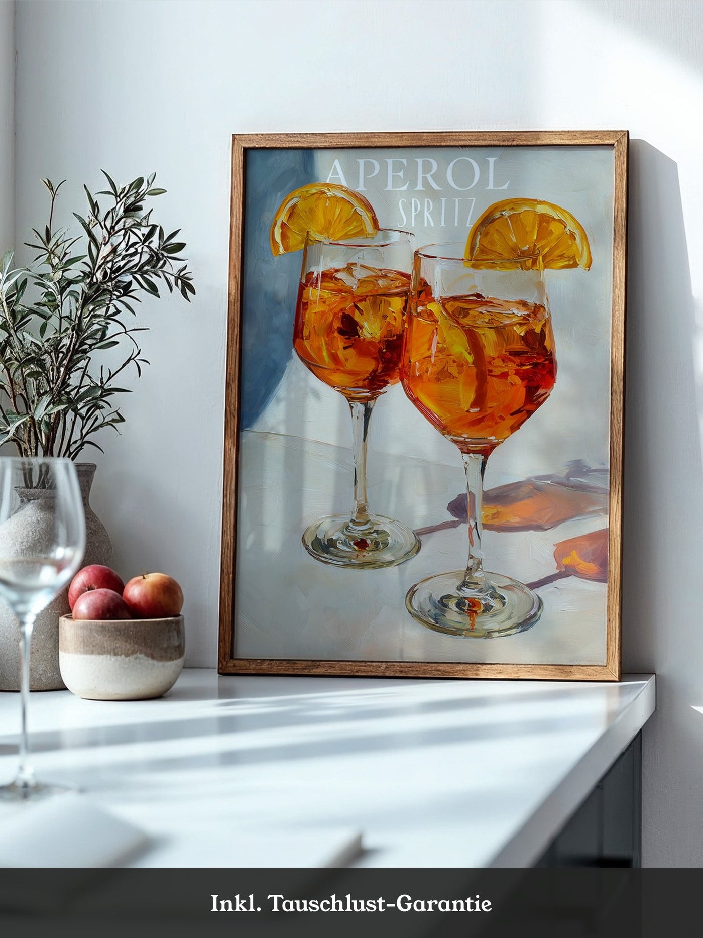 Aperol Spritz Ölmalerei
