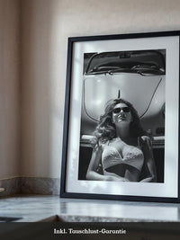 Porsche Frau Sonnenbrille S/W