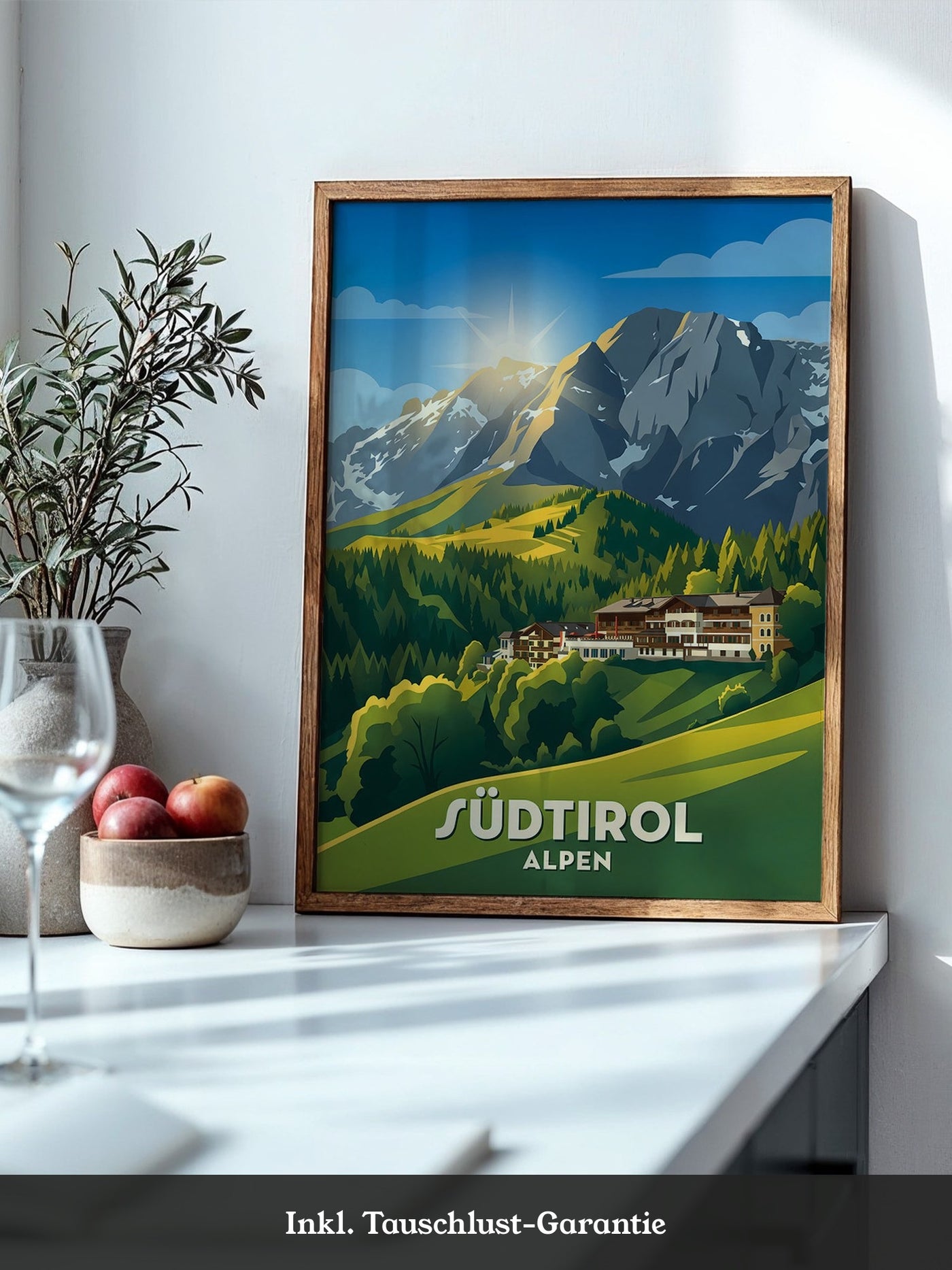 Südtirol Alpen Sonnenaufgang