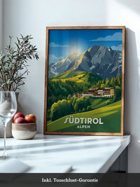 Südtirol Alpen Sonnenaufgang