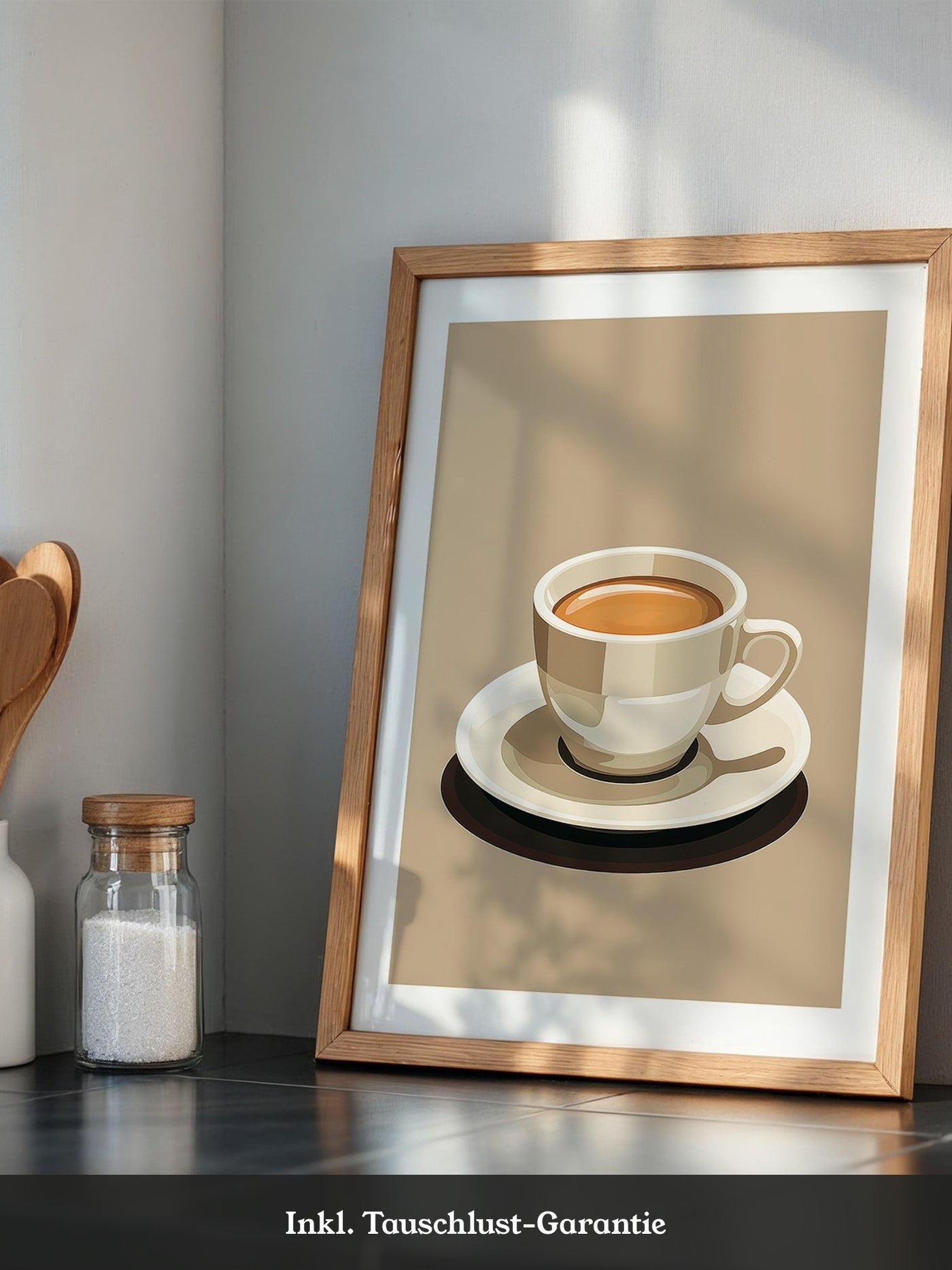 Kaffee Tasse Retro Stil
