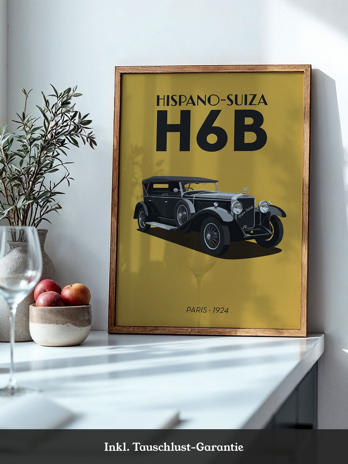 Hispano Suiza Oldtimer Vintage Design