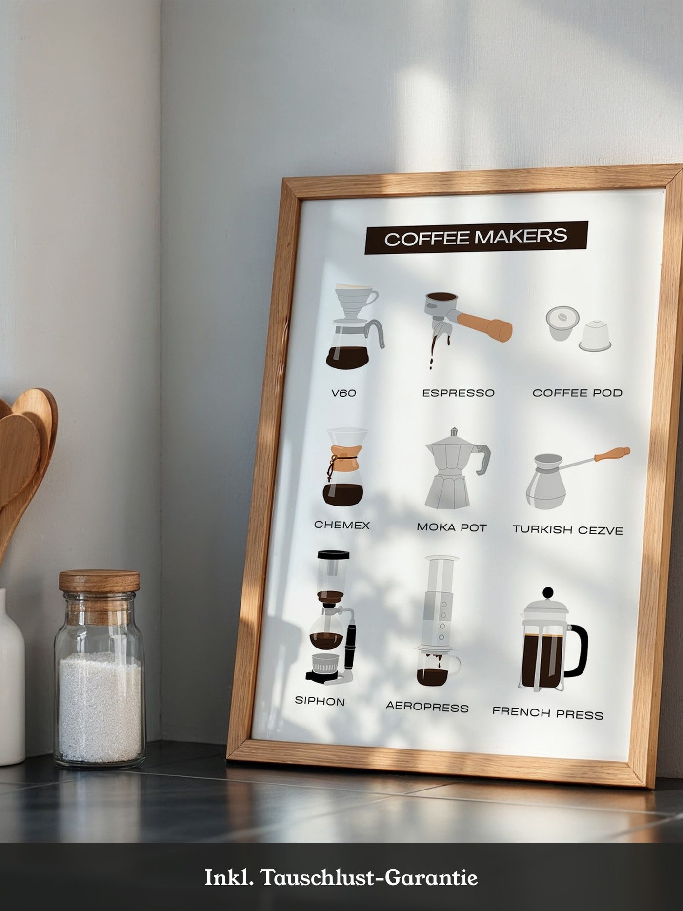 Kaffeezubereiter Illustrationen Vielfalt