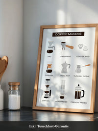 Kaffeezubereiter Illustrationen Vielfalt