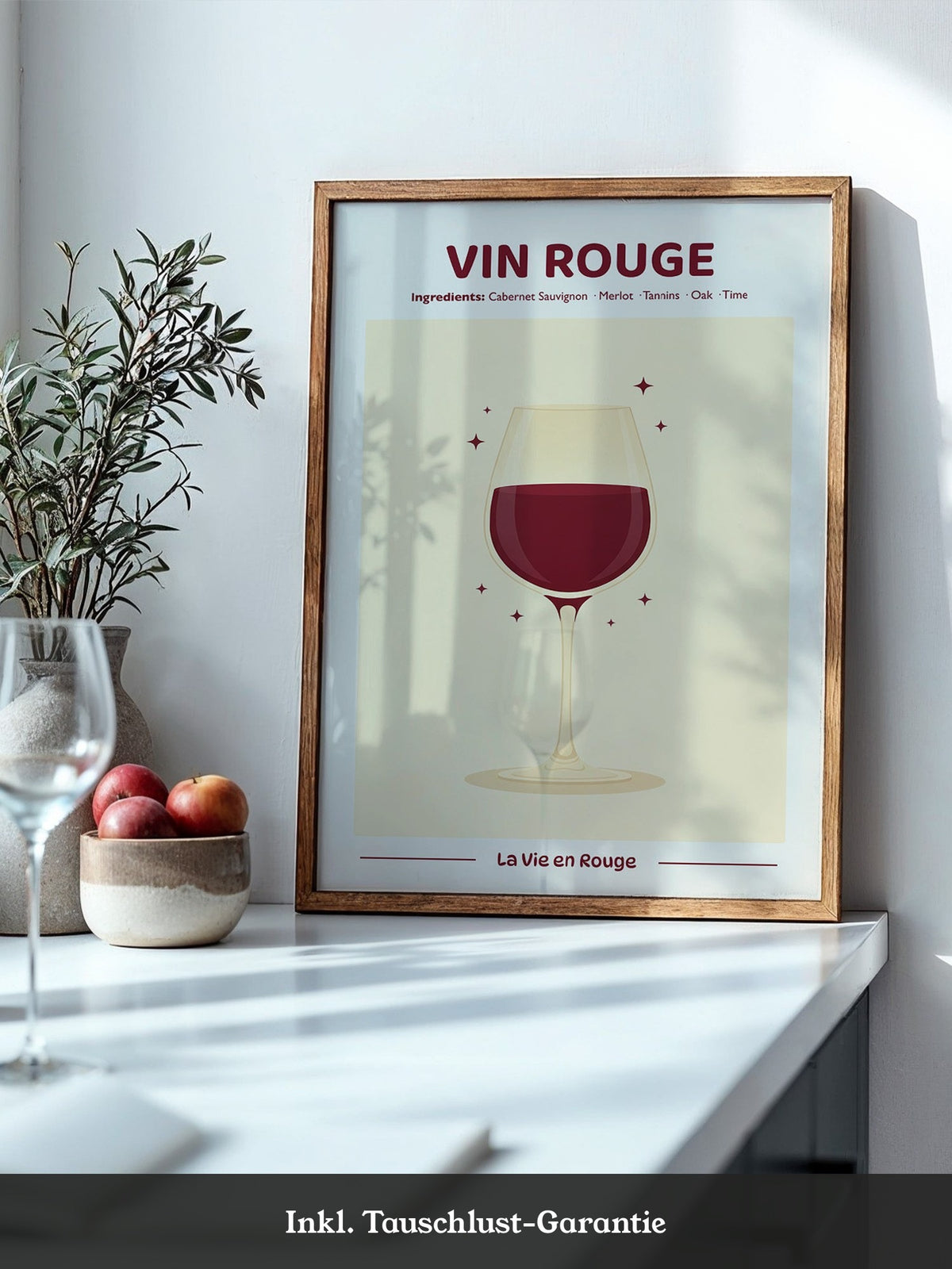 Rotwein Glas Cabernet Stilvoll