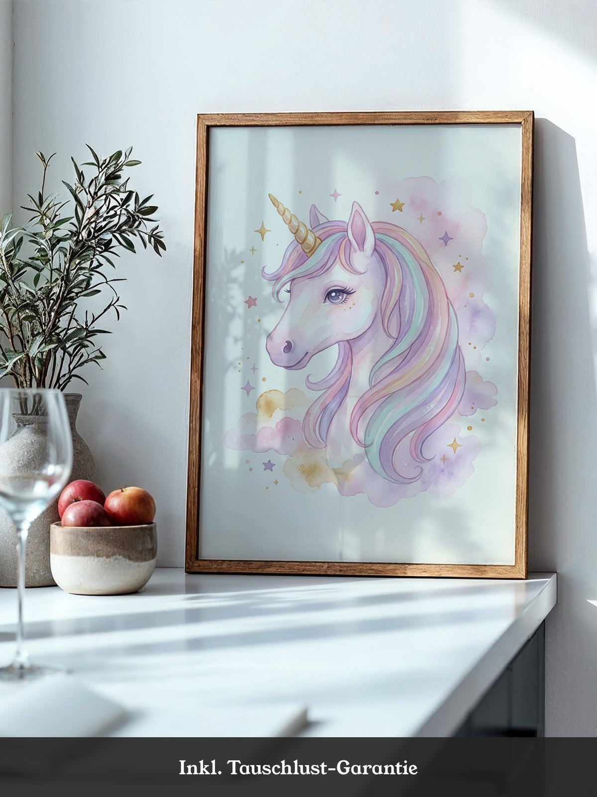 Unicorn Regenbogen Pastellzauber