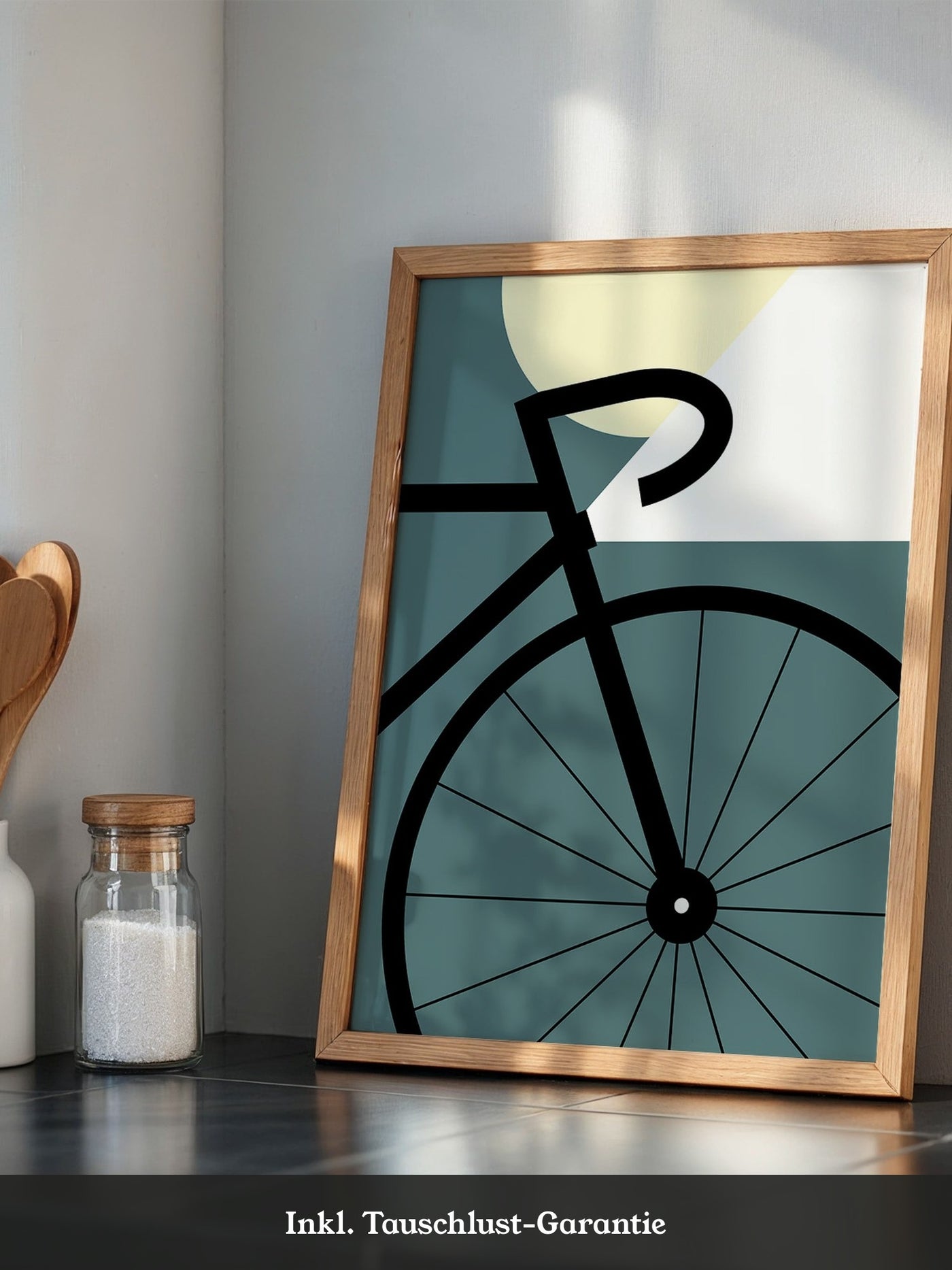 Fahrrad Minimalistisch Geometrisch