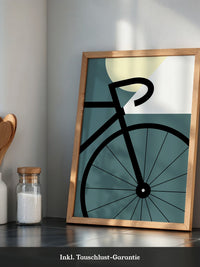 Fahrrad Minimalistisch Geometrisch