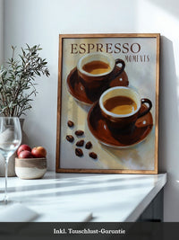 Espresso Tassen malerisch