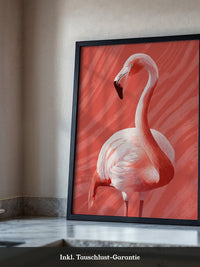 Flamingo Rot Illustration