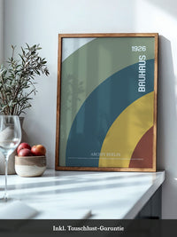 Bauhaus Kreise Retrofarben