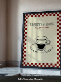 Espresso Tasse Retro Design