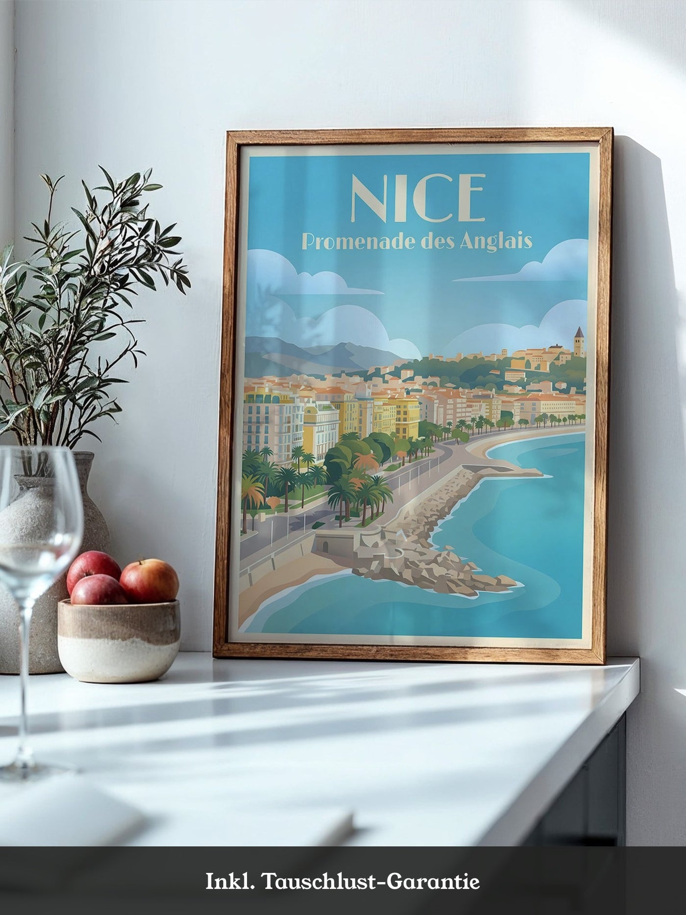 Promenade des Anglais Vintage-Stil