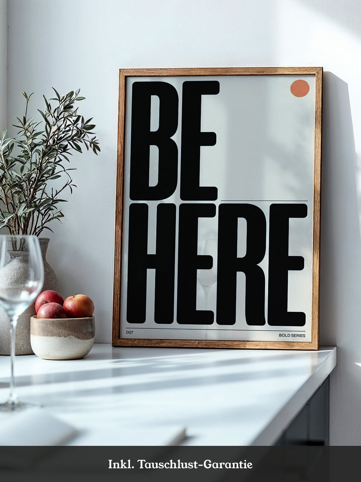 BE Hier minimalistischer Stil