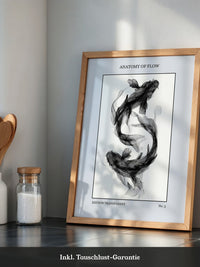 Transparenter Fischfluss