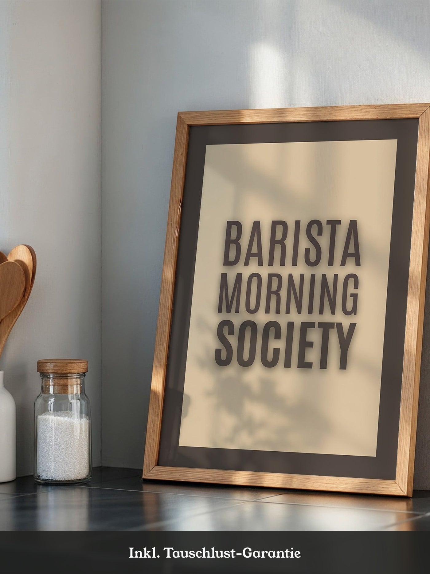 Kaffeetext Retro Look