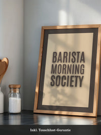 Kaffeetext Retro Look