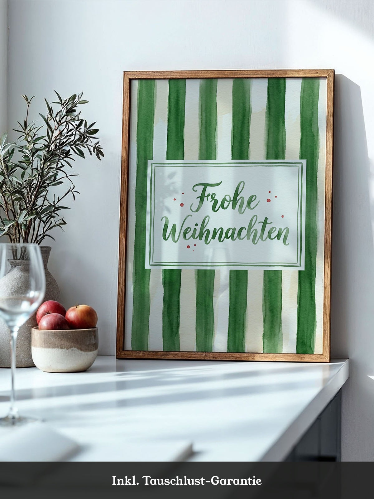 Frohe Weihnachten Streifen