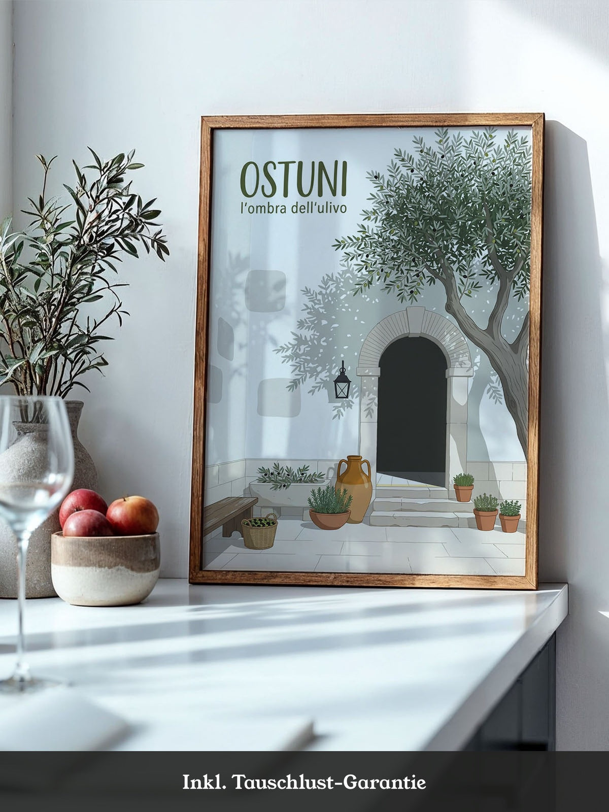 Ostuni Olivenbaum Architektur