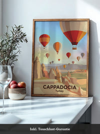 Heißluftballons über Kappadokien