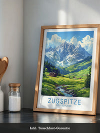 Zugspitze Idylle Berglandschaft