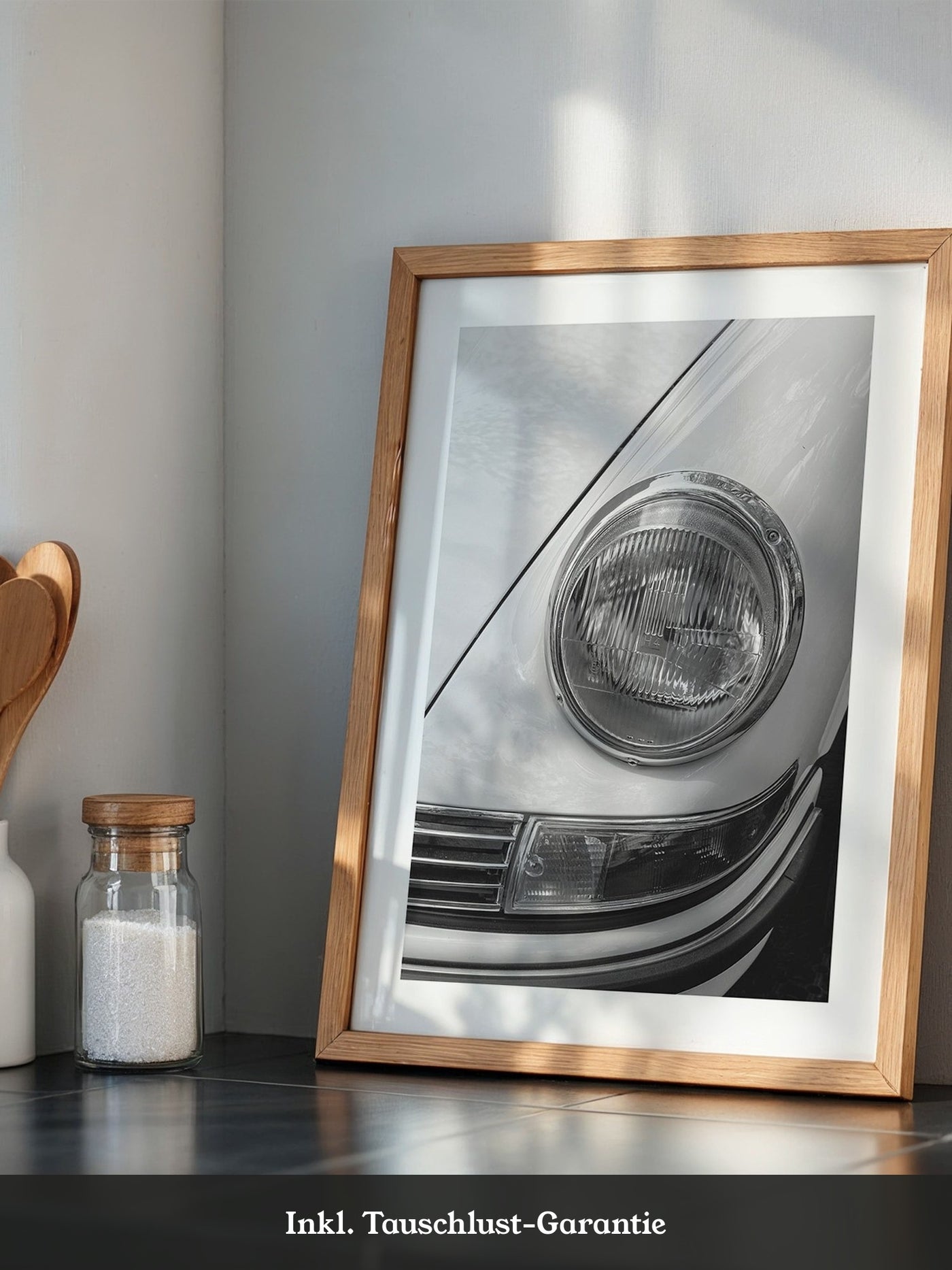 Porsche Scheinwerfer Detailaufnahme