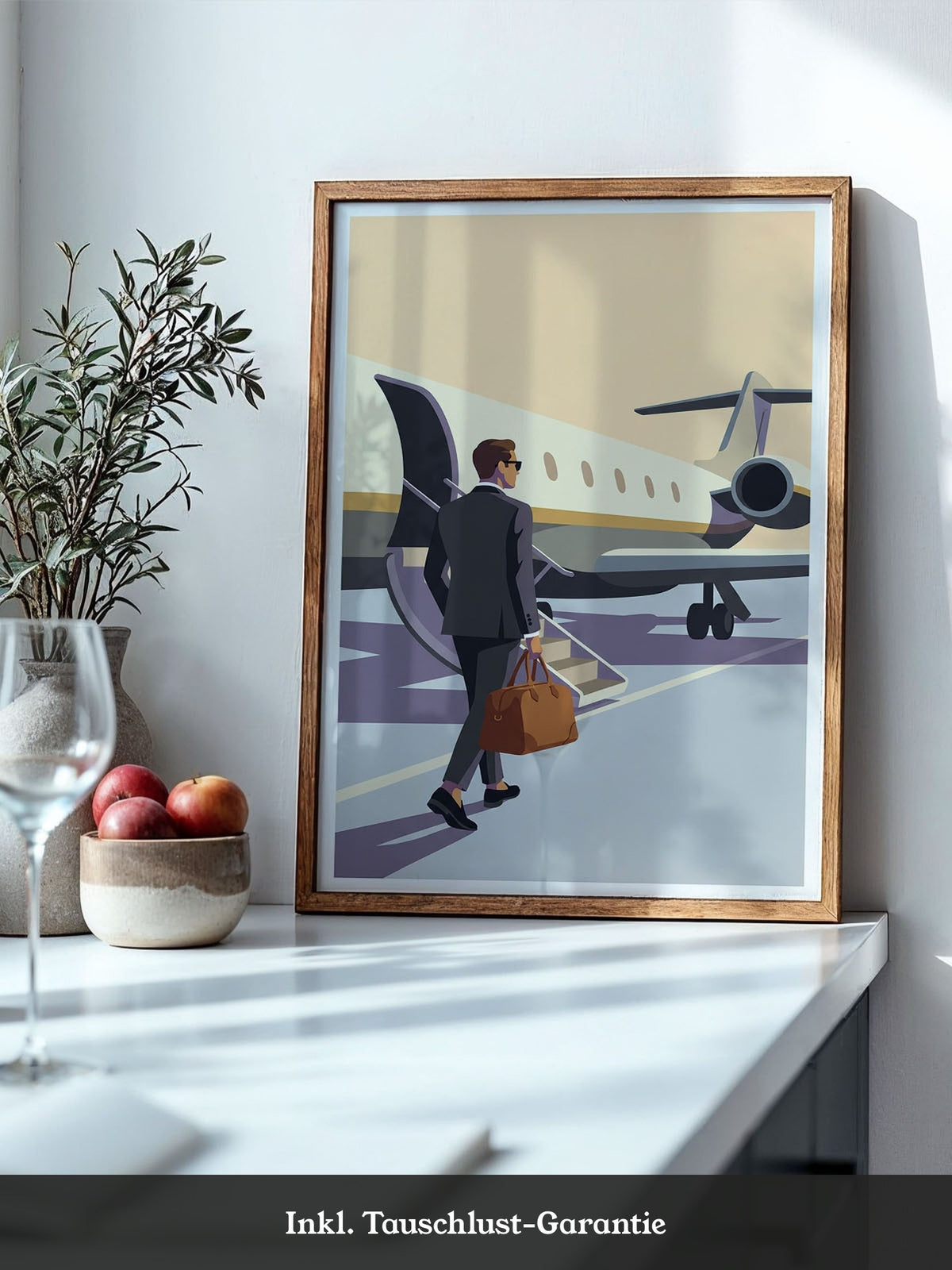 Business Jet Abflug