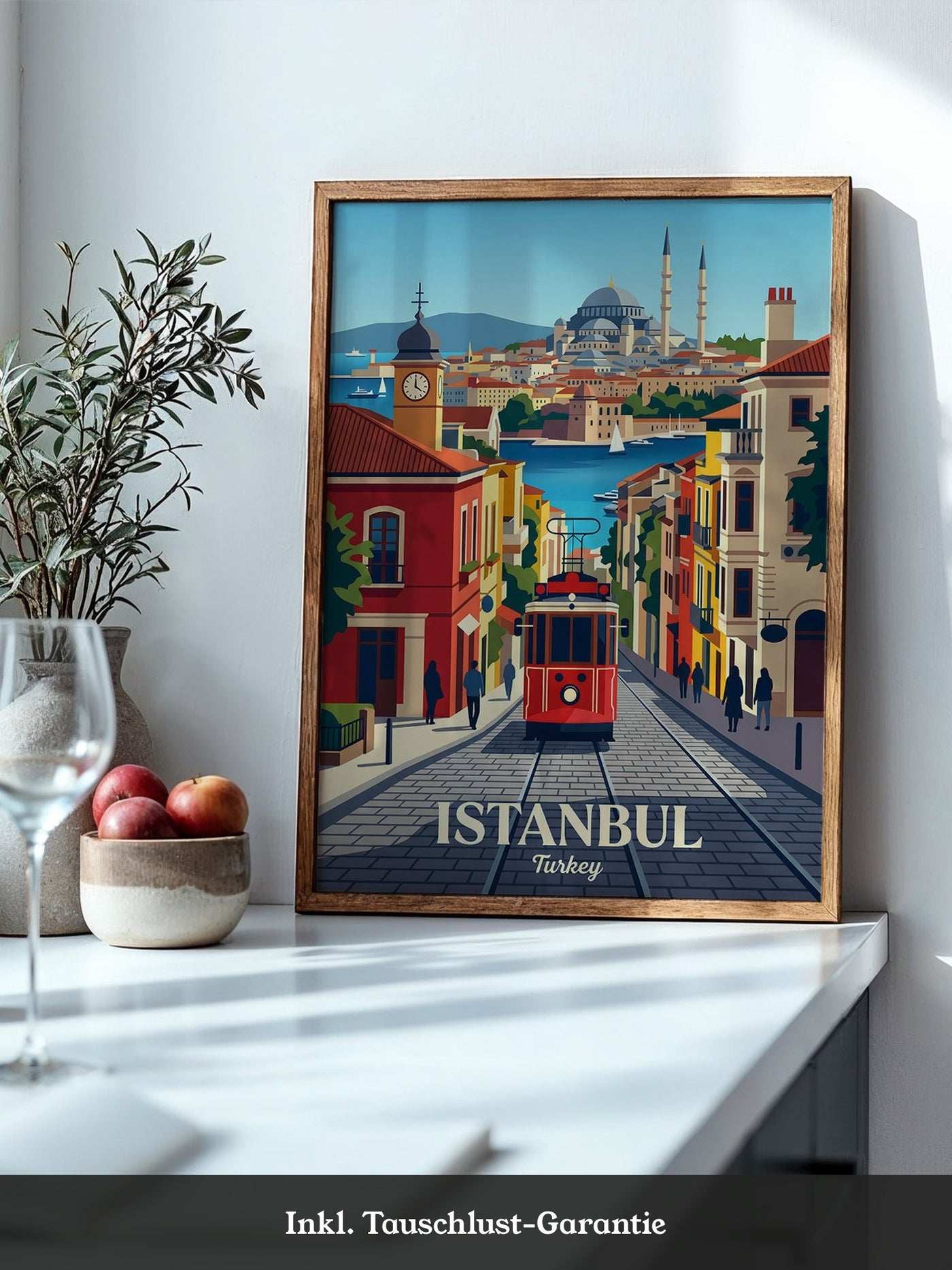 Istanbul Tram Retro-Stil