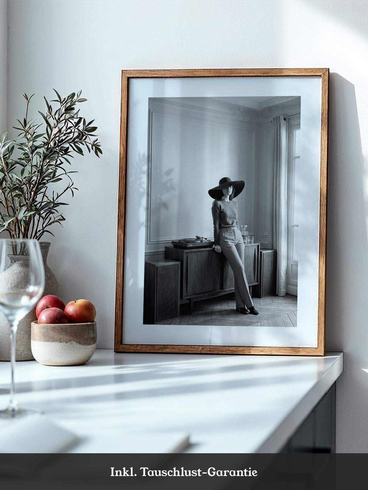 Elegante Frau Retro Chic