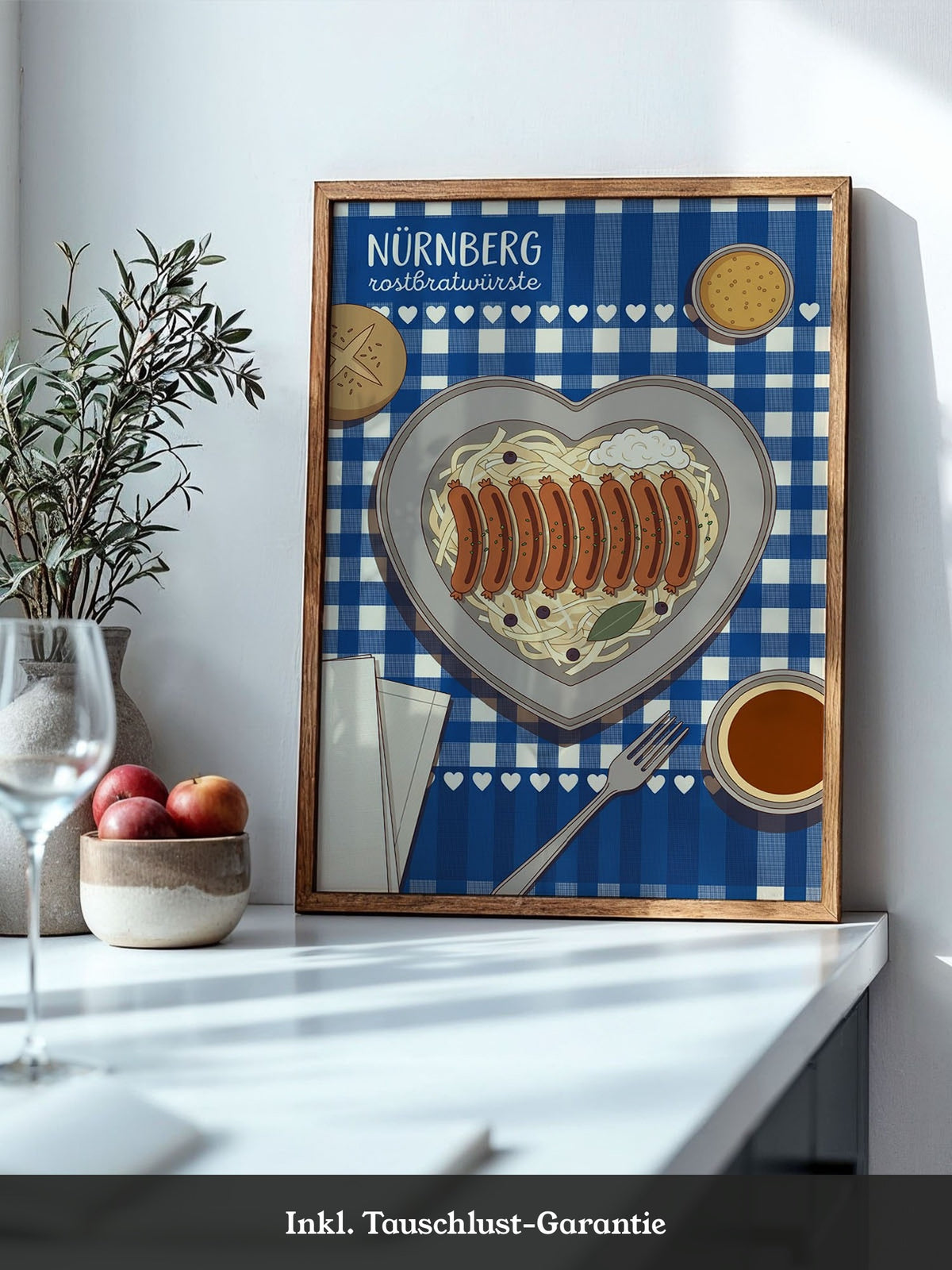 Nürnberg Rostbratwurst Herz