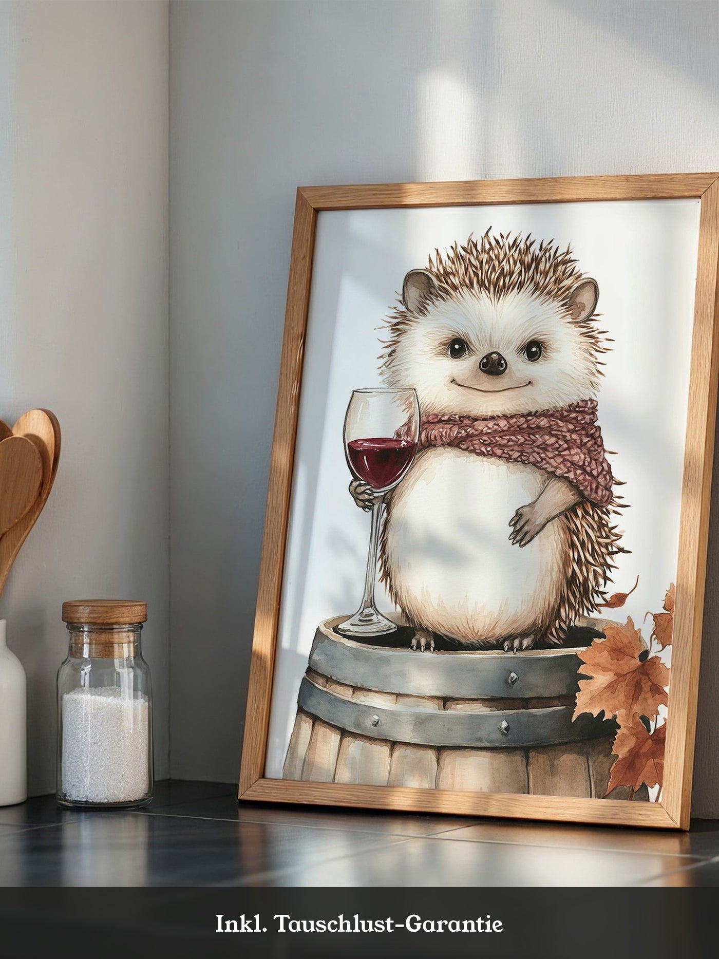 Igel Wein Herbststimmung