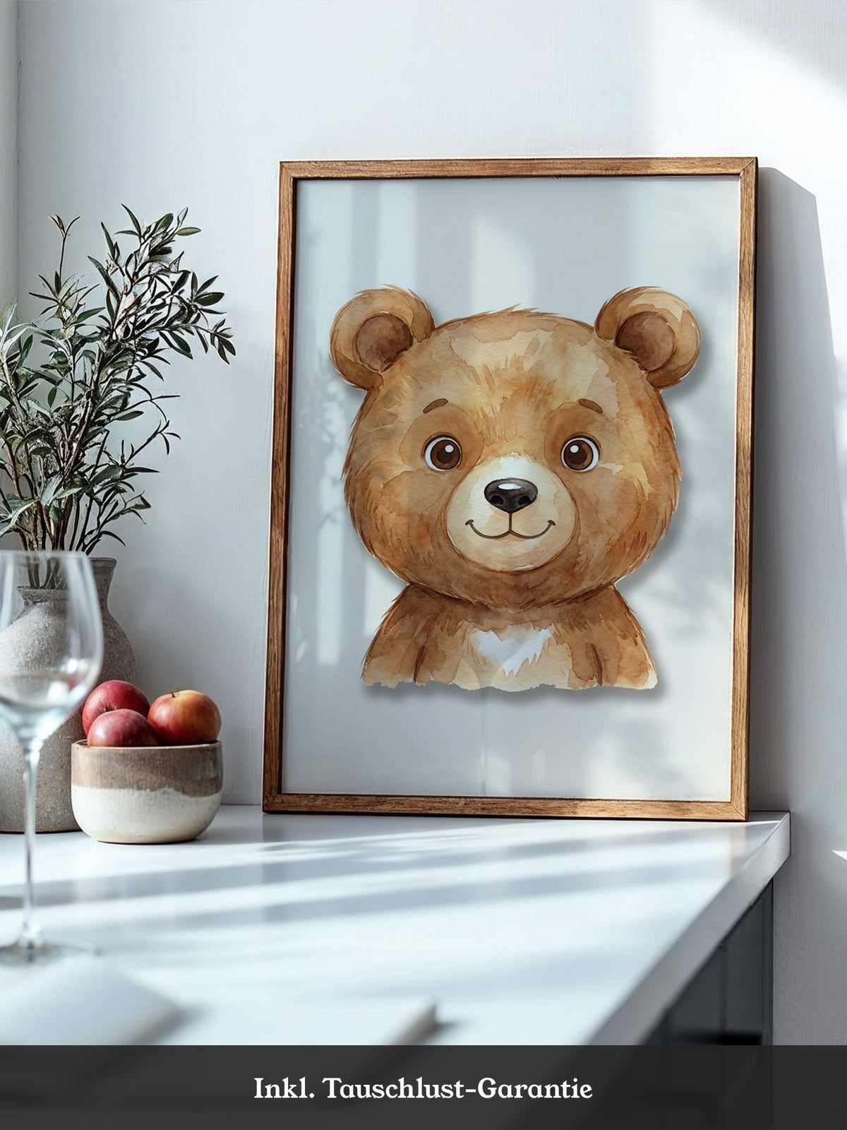 Niedlicher Bär Aquarell