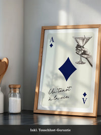 Kartenspiel Cocktailstil