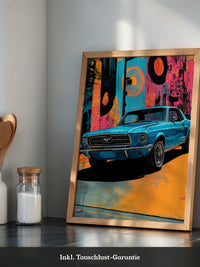 Auto Retro Graffiti Farbmix