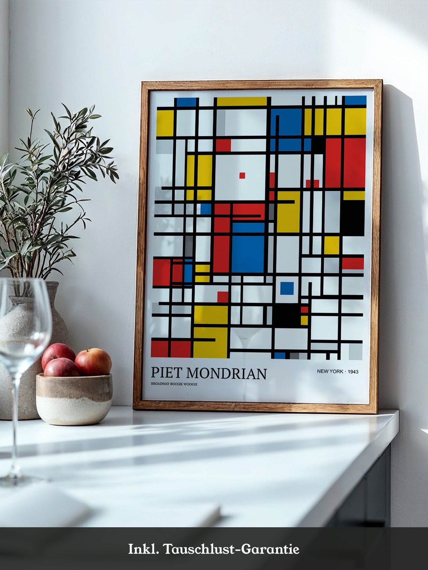 Abstrakte Geometrie Primärfarben