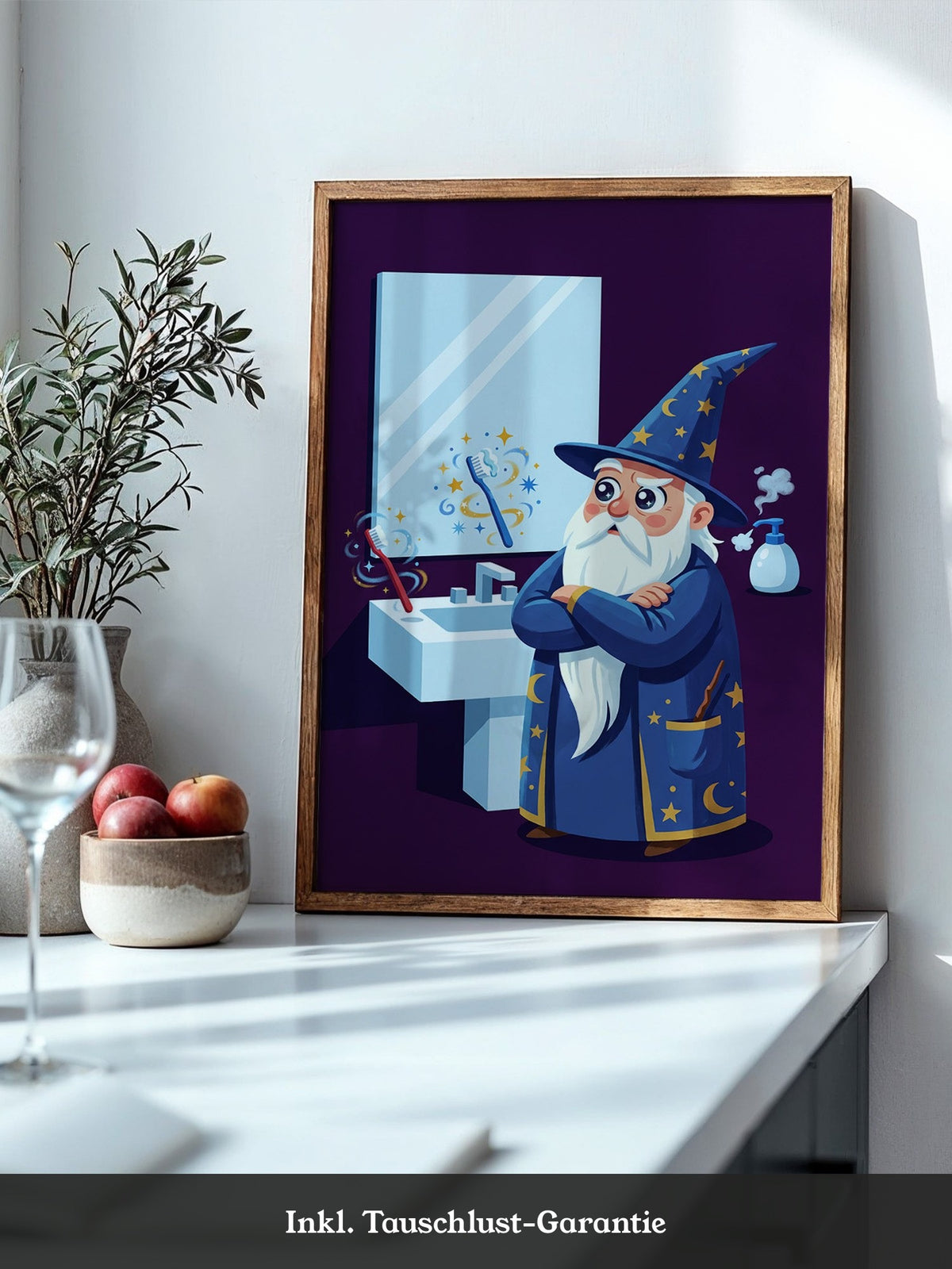 Zauberer Badezimmer Magie