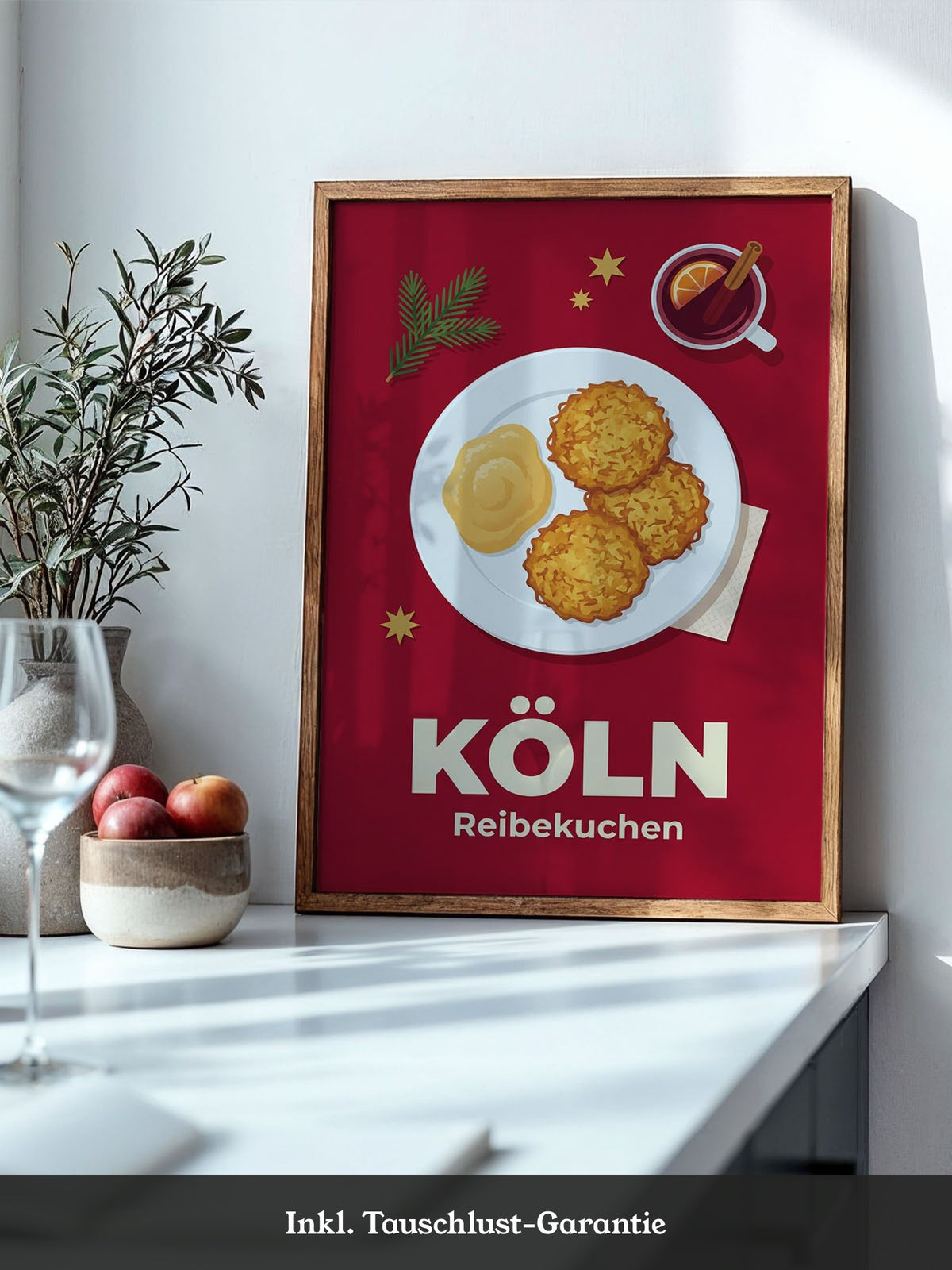 Kölner Gebäck Lebkuchen Plakat