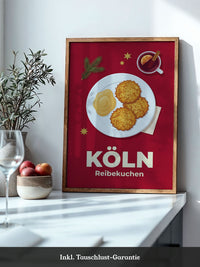 Kölner Gebäck Lebkuchen Plakat