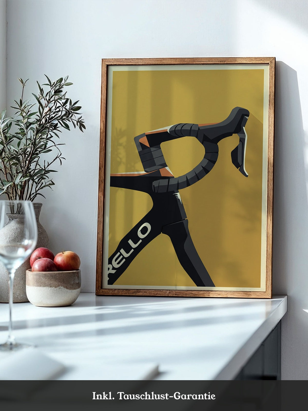 Rennradlenker abstrakt Retro